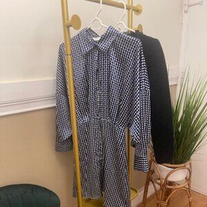 H&M Overall Dress blue